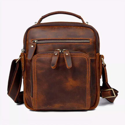 BANDOLERA CUERO GENUINO ANDONG 010