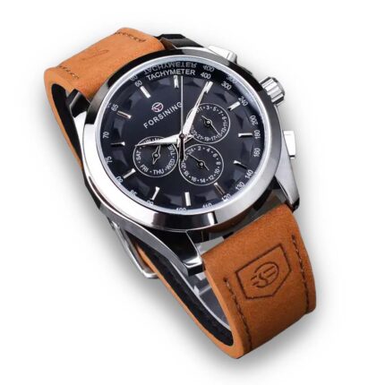 RELOJ MECÁNICO AUTOMÁTICO FORSINING GMT1215-6